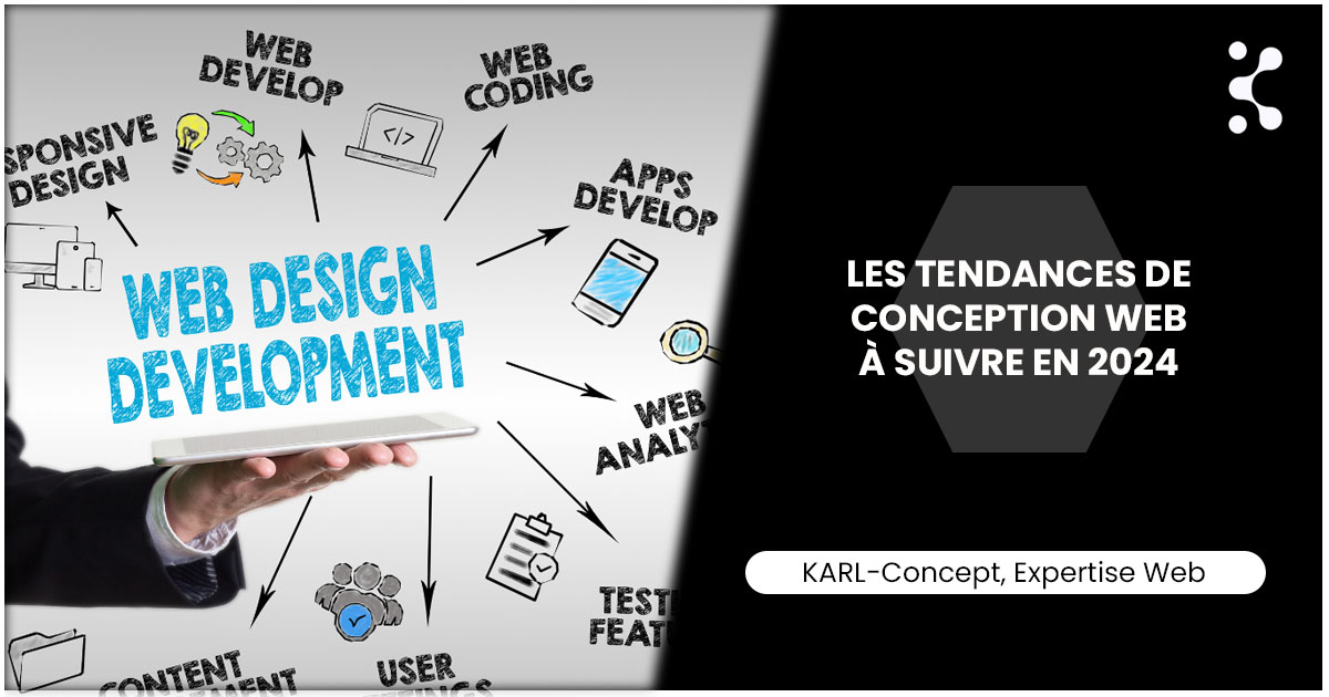 Les tendances de conception web à suivre en 2024
